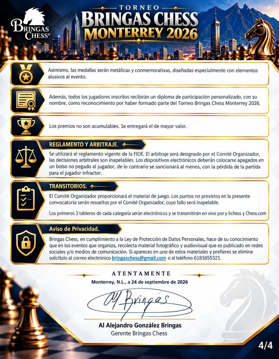 Convocatoria página 4